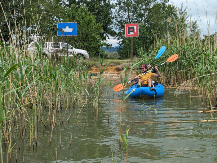 Cu caiacul pe Ostrovul Moldova Veche! [2]