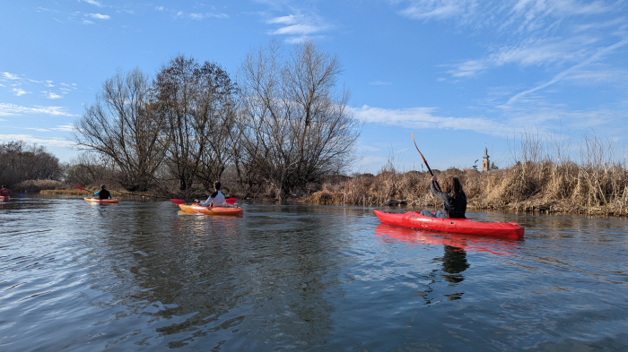 Vestitorii primăverii! Cu caiacul pe Bega sălbatică [2]