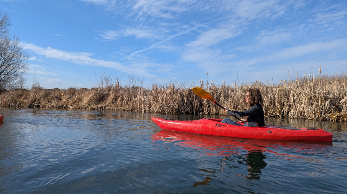 Vestitorii primăverii! Cu caiacul pe Bega sălbatică [3]
