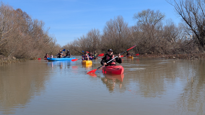Vestitorii primăverii! Cu caiacul pe Bega sălbatică [8]