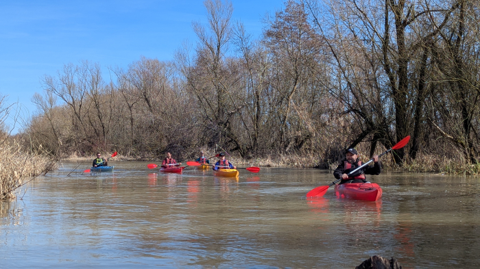 Vestitorii primăverii! Cu caiacul pe Bega sălbatică [7]