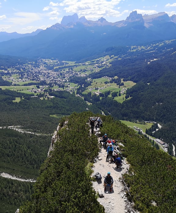 Via Ferrata în Dolomiți [6]