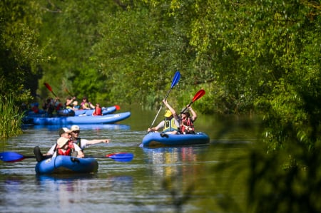 Kayaking - Cu caiacul în familie pe Bega Sălbatică  - copii 3-6 ani