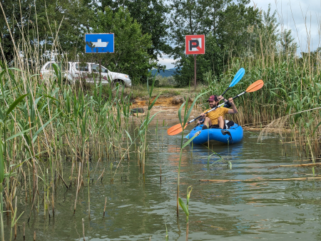 Cu caiacul pe Ostrovul Moldova Veche! [1]