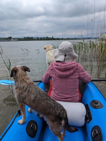 Cu caiacul pe Ostrovul Moldova Veche! [3]