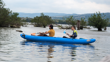 Cu caiacul pe Ostrovul Moldova Veche! [6]