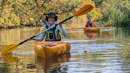 Calendar activitati - Feerie de toamnă: cu caiacul pe Bega Sălbatică