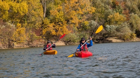 Kayaking - Feerie de toamnă: cu caiacul prin Lunca Mureșului