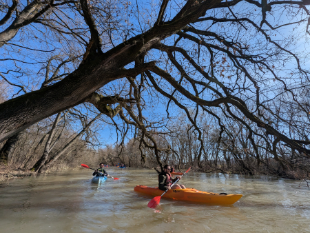 Vestitorii primăverii! Cu caiacul pe Bega sălbatică [4]