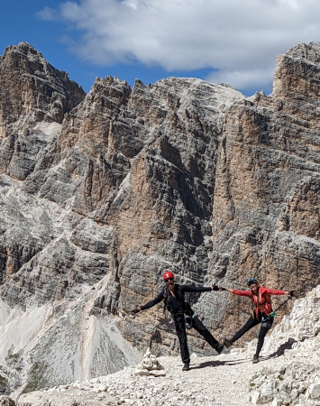 Via Ferrata în Dolomiți [4]
